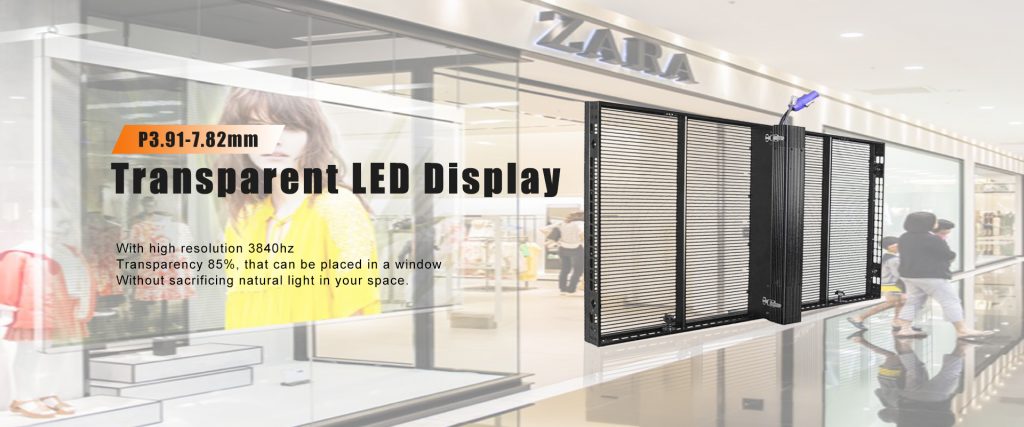 Transparent LED display