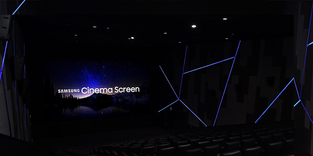samsung LED movie display screen