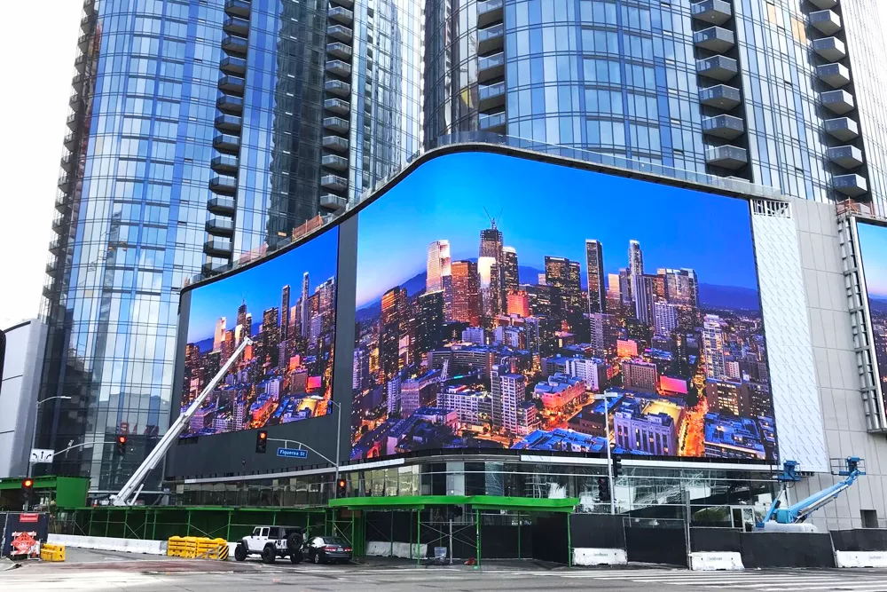 outdoor fixed LED screen