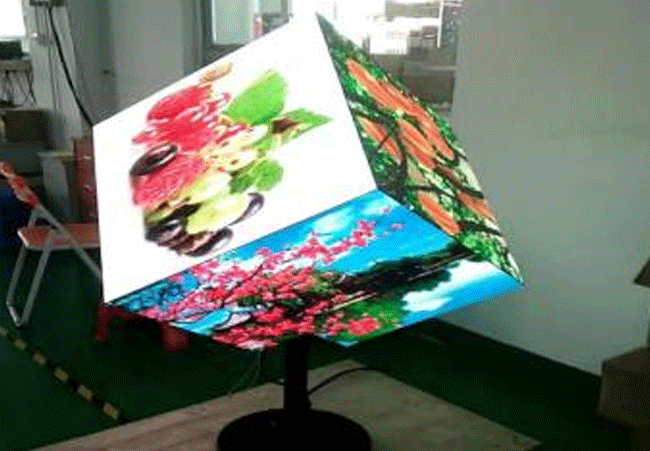 Creative LED six-sided screen