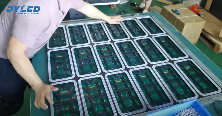 LED Display Module Assembly Process 3