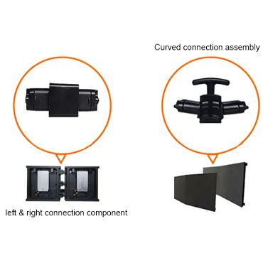 Optional connection components