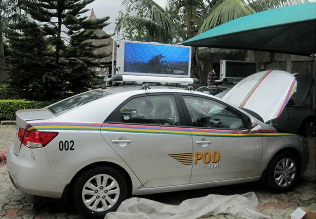 Taxi Roof LED Display