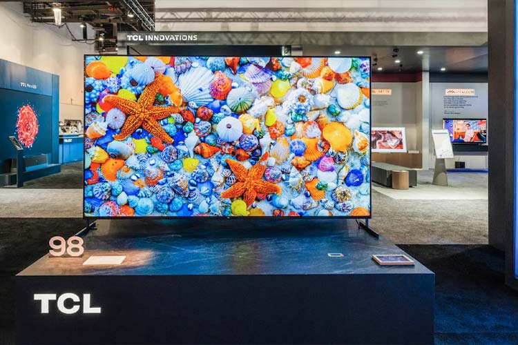 The 98 Inch Ultra HD Micro LED Display Produced By TCL