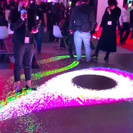LED dance floor pictures