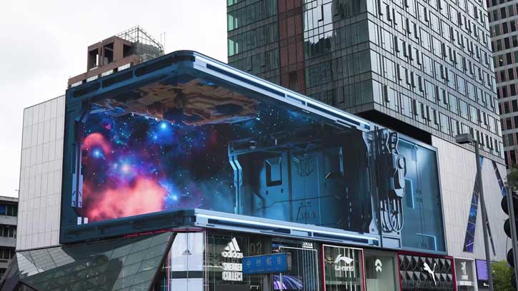 Outdoor 3D Led Displays