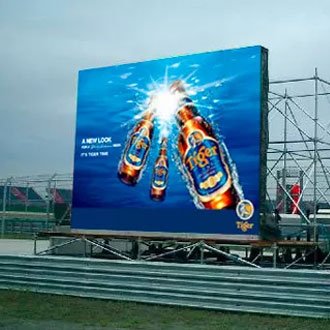 outdoor commercial LED display case