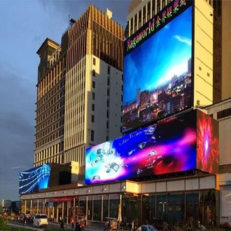 outdoor commercial LED display case