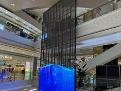 transparent led screen rental