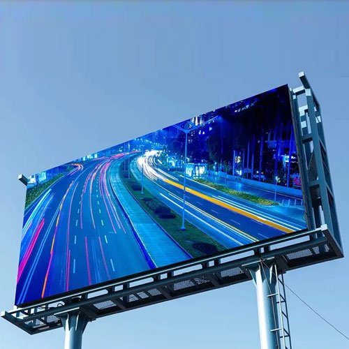 double column outdoor led display