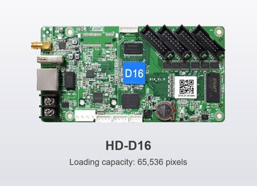 Full Color Banner Screen Control Card HD D16