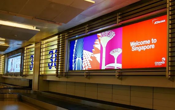 HD LED Display For Airport Corridors