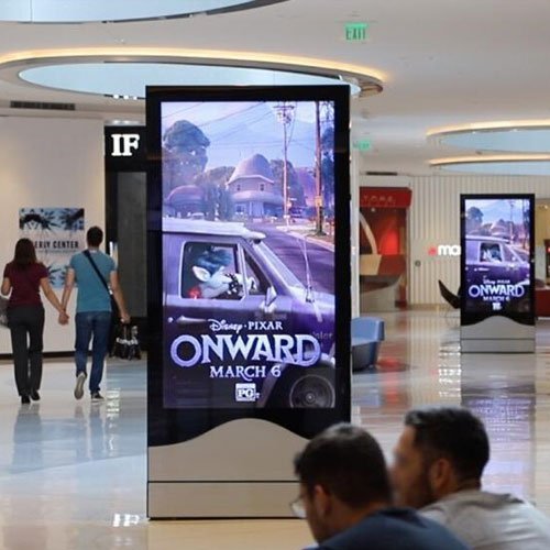 LED Totem display used in the mall