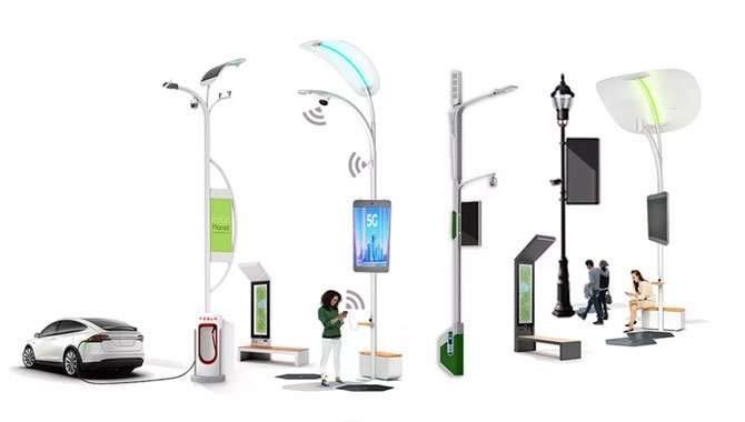 Pole Led Display Let The Street Create More Creative