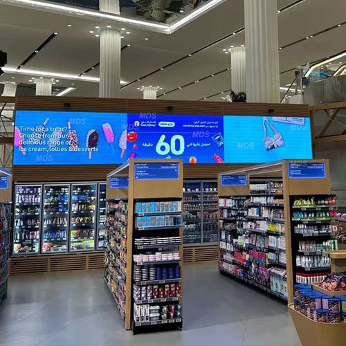 Small Supermarket Fixed Installation Of Retail LED Display