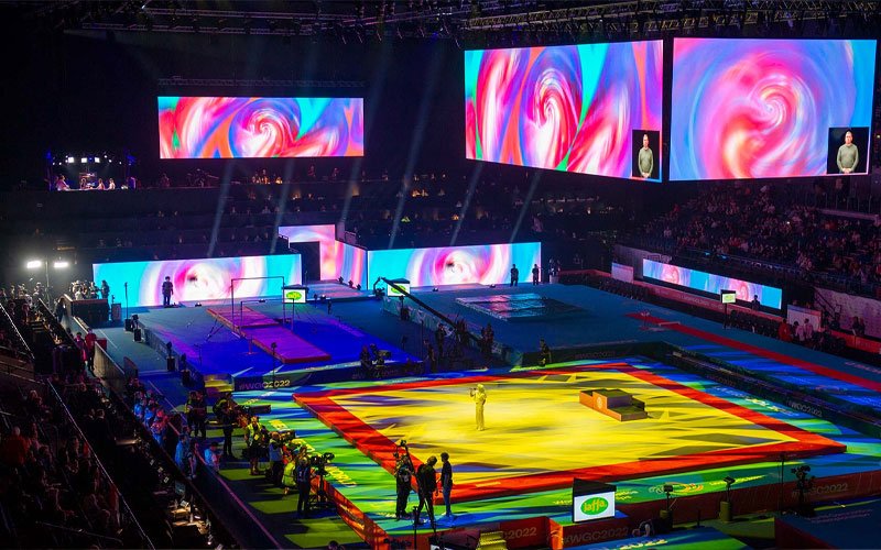 Sports LED Displays Are Used In The Venue