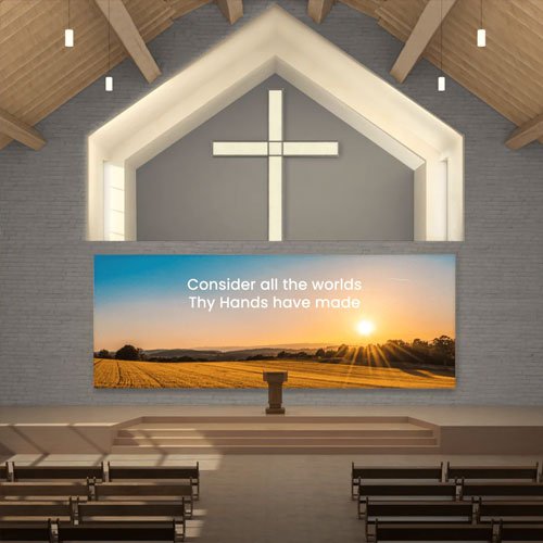 Video Display For Churches