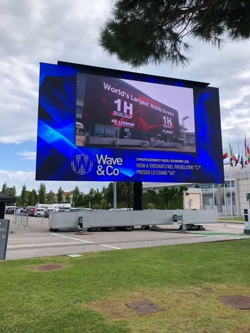 Outdoor P8 Fixed Led Advertising Screen