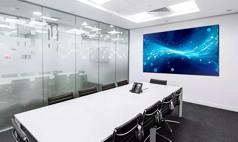 P2 LED Displays Is Fixed In Meeting Room