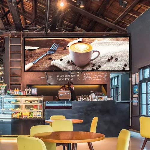 Coffee Shops Small Pixel Pitch LED Display