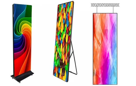 Different Installation Methods Of LED Poster Display