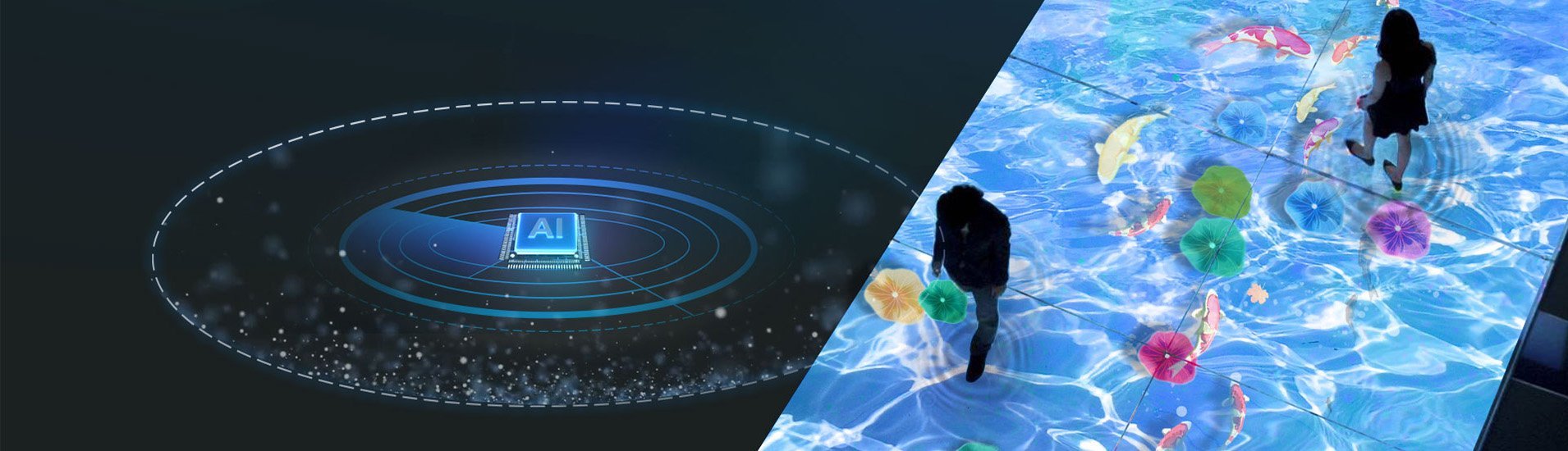 Interactive Floor LED Display
