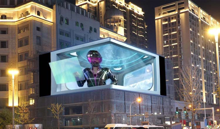 Naked Eye 3D Digital Virtual Spokesperson Qi Xiao Mo, Full Of Technology Sense