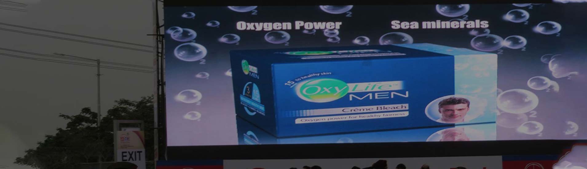 P10 Efeito de publicidade de display LED externo