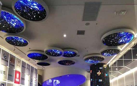 Round Ceiling LED Display