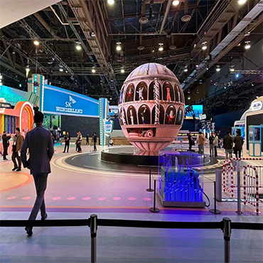 Display LED a sfera