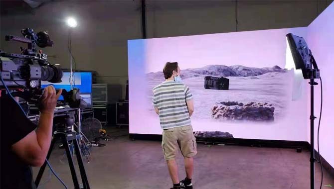 The Use Effect Of Virtual Production LED Wall