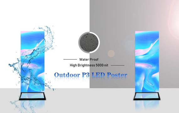 Outdoor P3 LED Poster