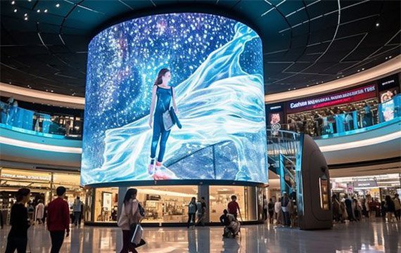 Il centro del centro commerciale