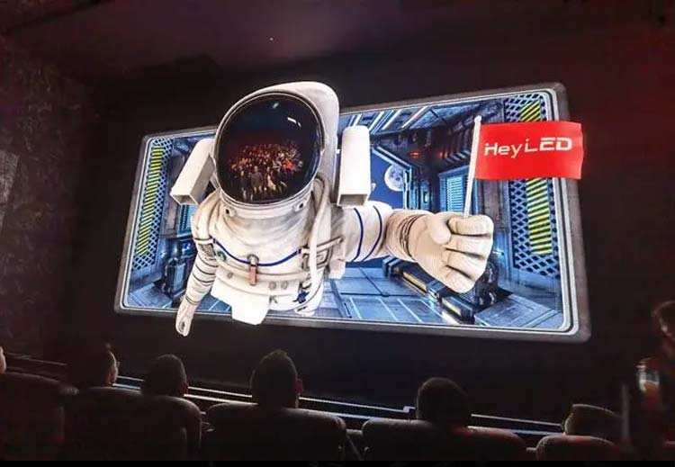 HeyLed Giant Cinema LED Screen with 3D effect