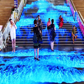 Pista da ballo a LED