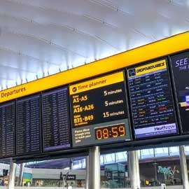 Display LED per il trasporto pubblico