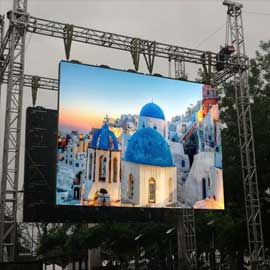 Aluguel de parede de vídeo LED para exterior
