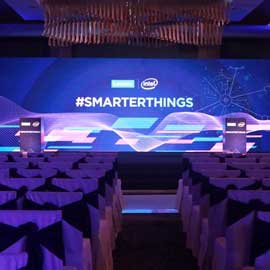 Display LED de palco