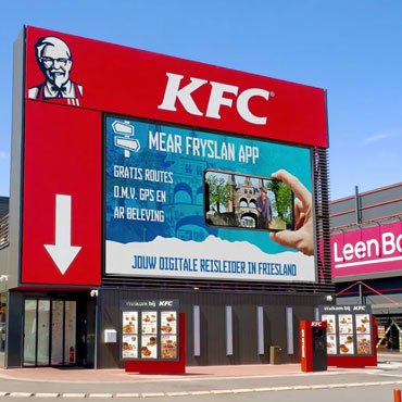 Affichage LED commercial