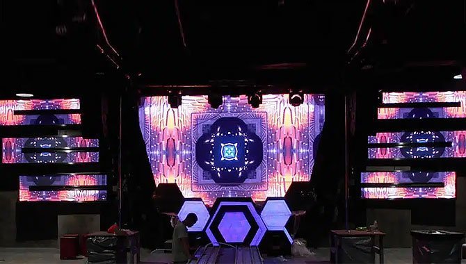Tela LED DJ 