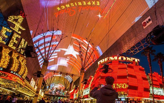 Schermo LED Fremont Street Experience