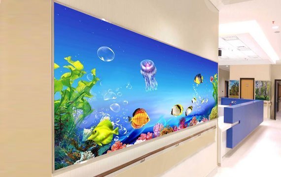 Écran d'affichage LED d'intérieur HD