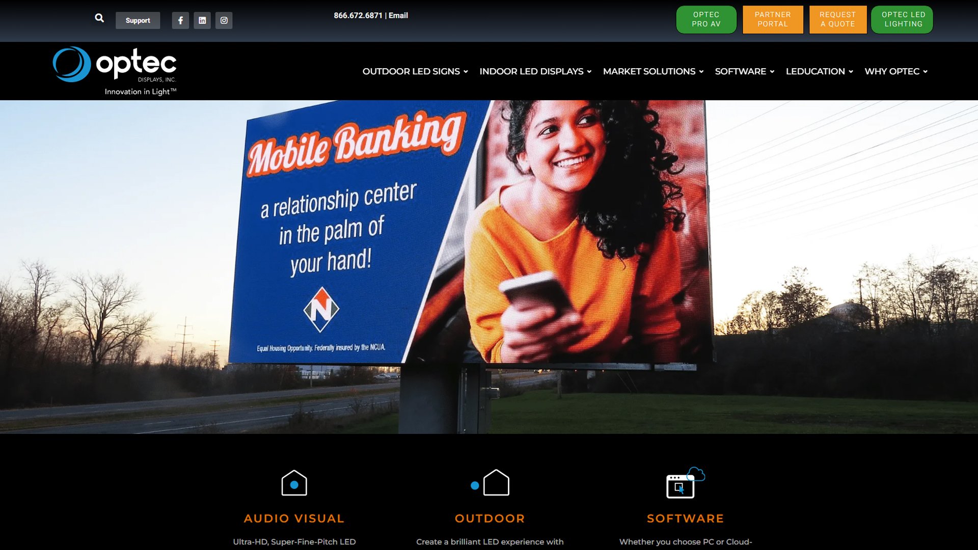 25 Optec Displays