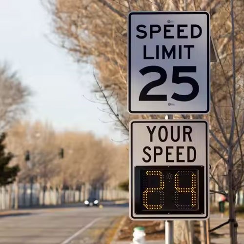 Segnali di avvertimento radar autostradali