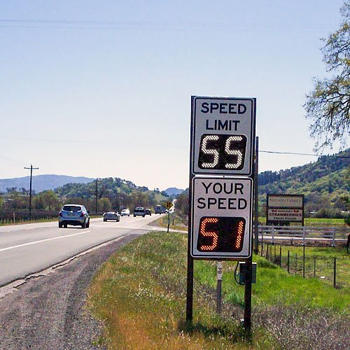 Highway Variable Message Sign