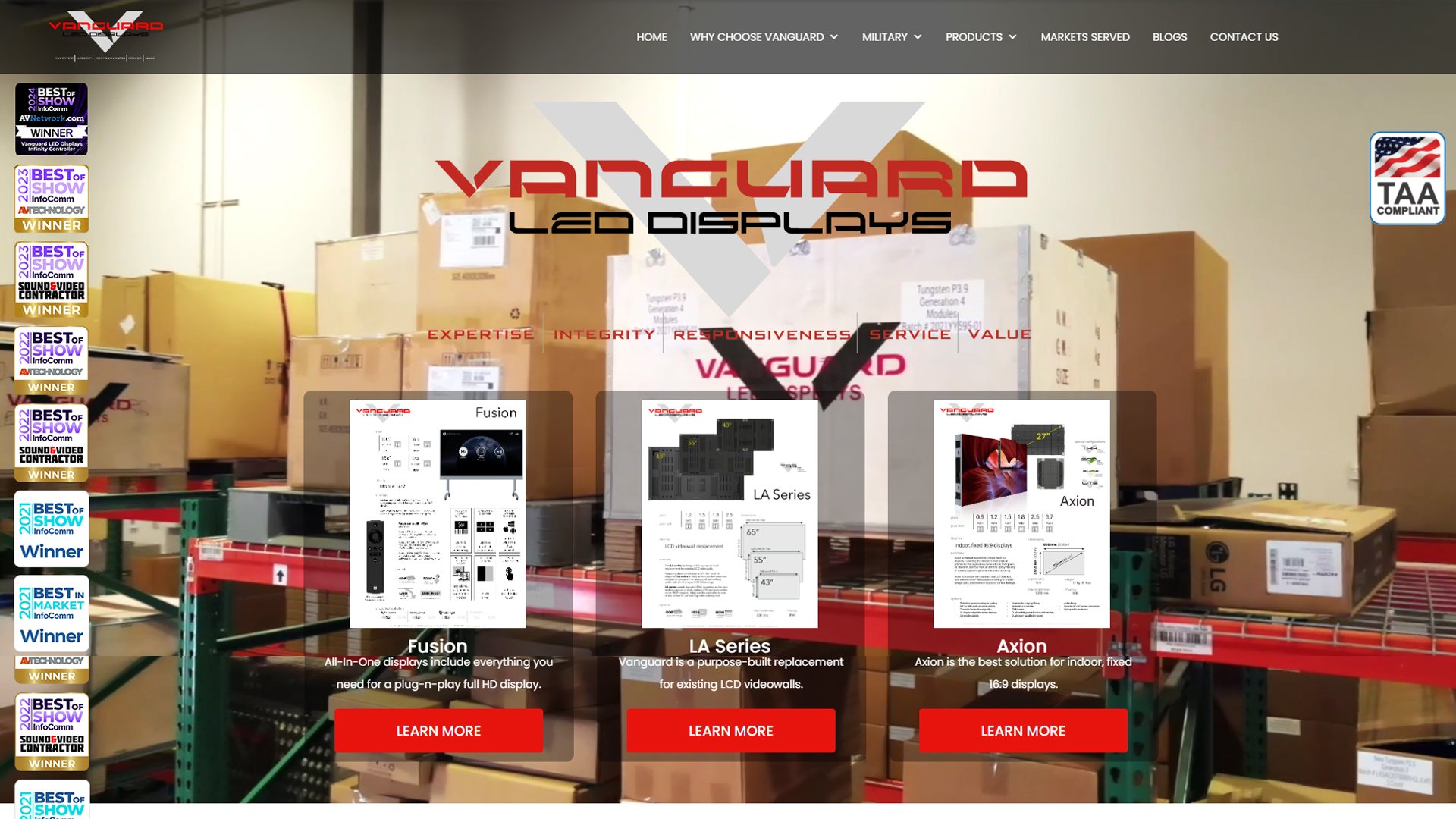 15 Vanguard LED Displays