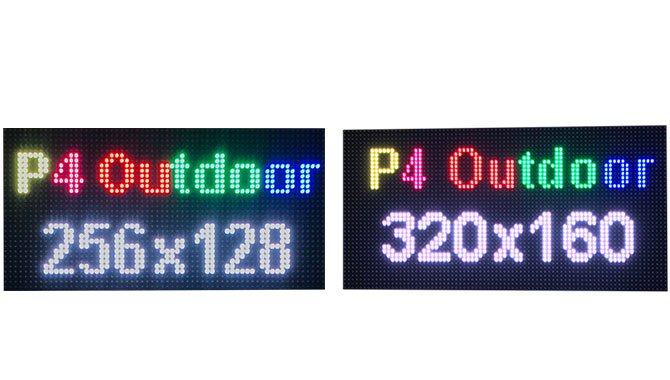 256x128 e 320x160