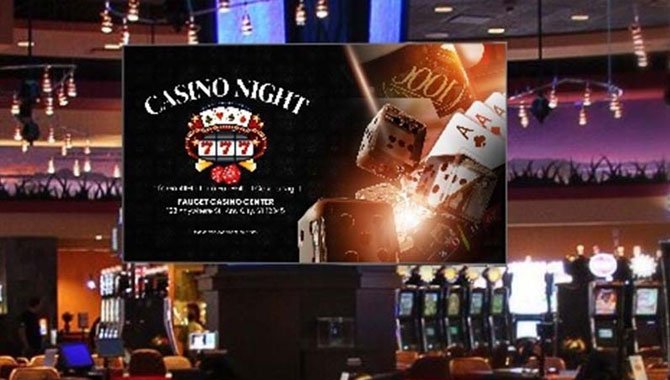 Schermo LED per palco del casinò