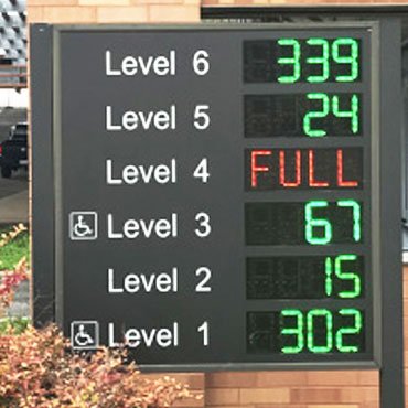 LED Parking Signs
