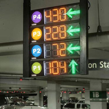 Park Help Digital Guidance Signage